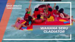 Menikmati Wahana Gladiator yang Menantang di Pangandaran