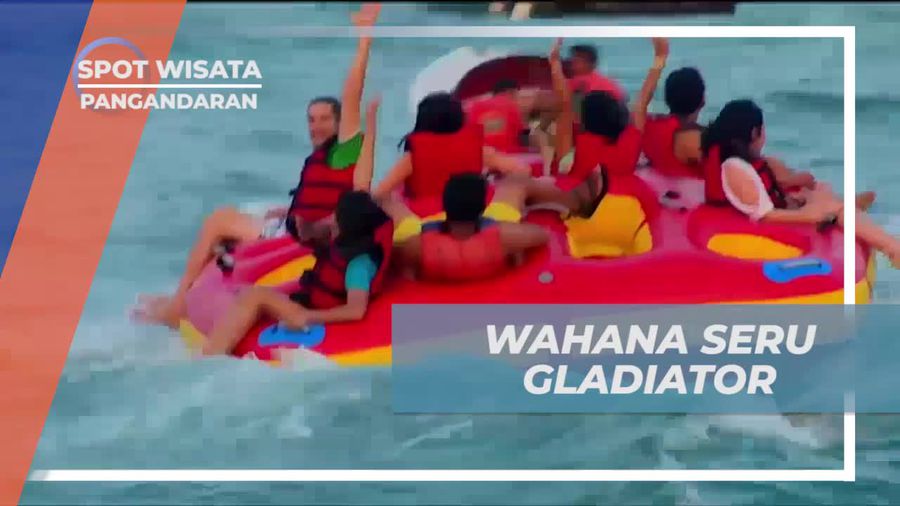 Menikmati Wahana Gladiator yang Menantang di Pangandaran