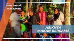Mencicipi Lezatnya Parangi di Wakatobi dalam Suasana Bersama