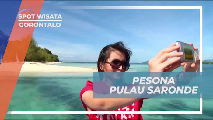 Menikmati Keindahan Pulau Saronde di Gorontalo Bersama Selebriti