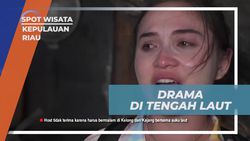 Saksikan Drama di Tengah Laut saat Berpamitan di Kepulauan Riau  