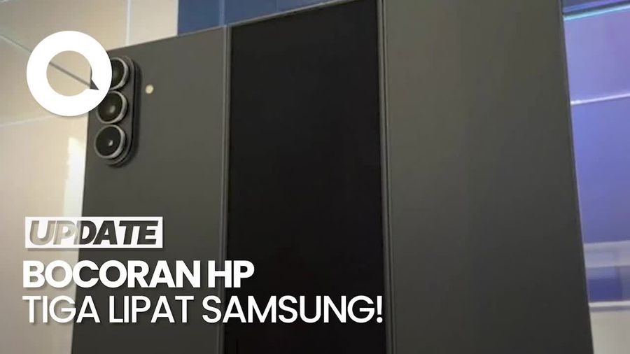 Video: Beredar Nama dan Harga HP Lipat Tiga Samsung!