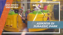 Berpetualang Melintasi Hutan Bersama Dinosaurus di Jurassic Park, Universal Studio, Singapura  