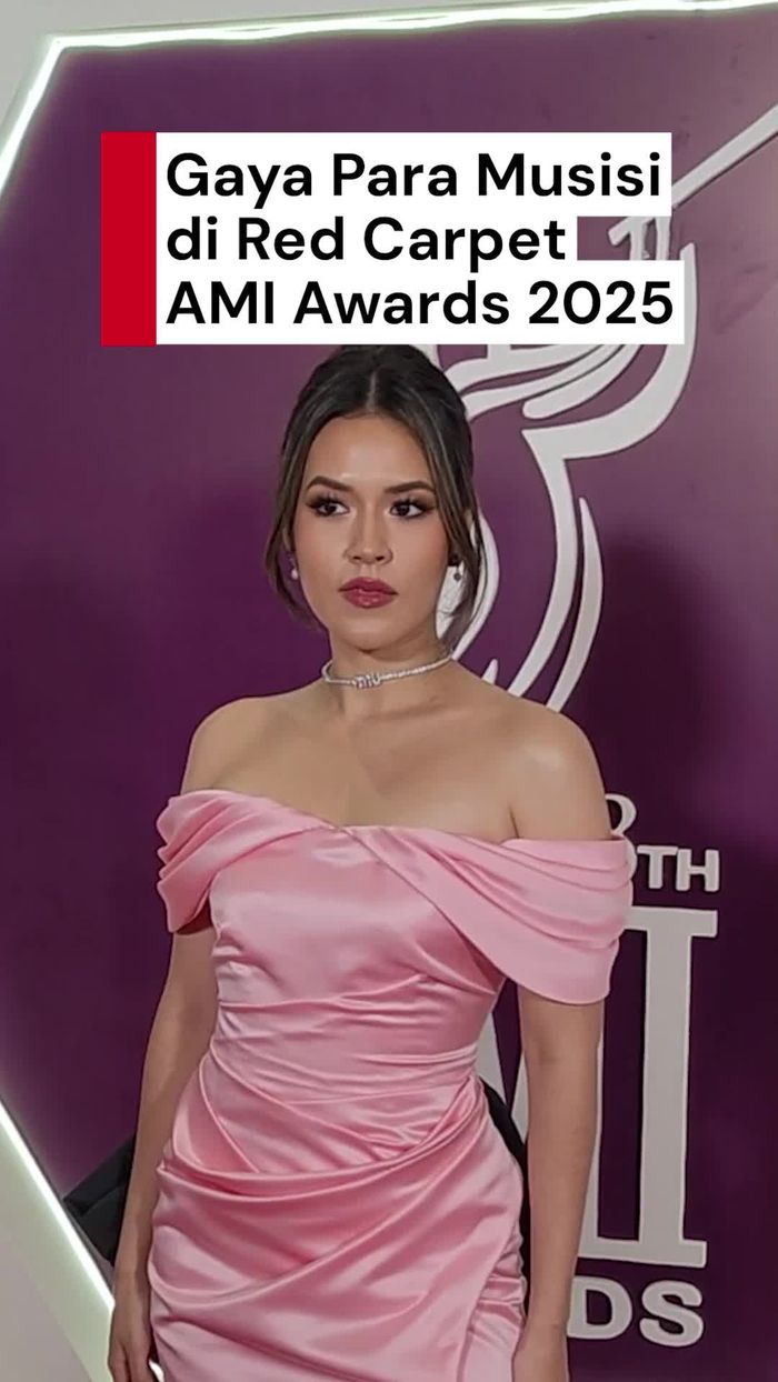 Video: Outfit Para Musisi di Red Carpet AMI Awards 2025