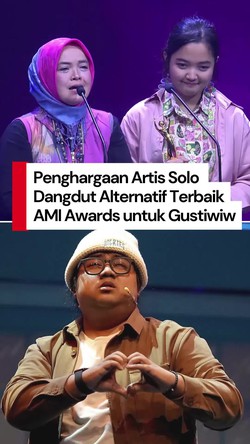 Video: Piala AMI Awards 2025 untuk Almarhum Gustiwiw