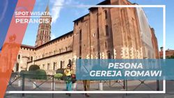 Saksikan Keindahan dan Keunikan Gereja Santo Sernin, Gereja Romawi Tertua di Perancis  