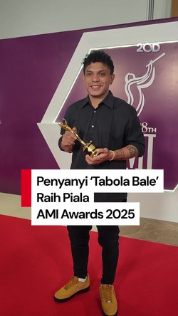 Video: Penyanyi Lagu Tabola Bale Tak Menyangka Raih Piala AMI Awards 