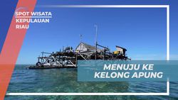 Jelajahi Kelong Apung yang Unik di Tengah Laut Kepulauan Riau  