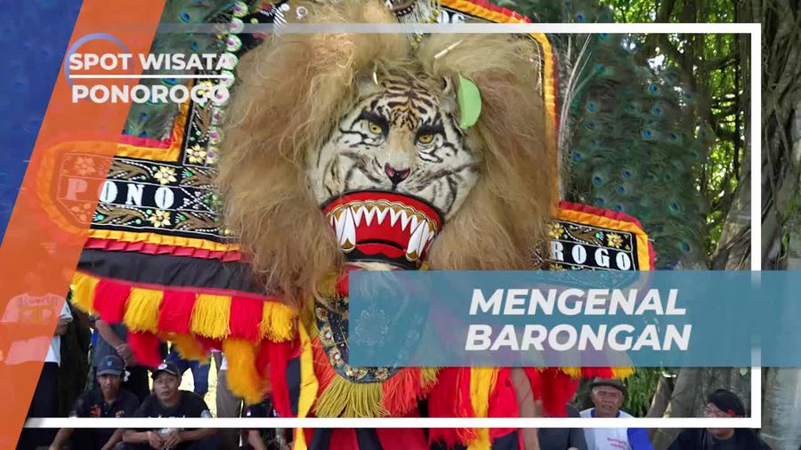 Mengenal Barongan Bertanduk Kepala Macan di Desa Gelang Lo, Ponorogo  