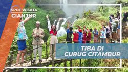 Mengunjungi Curug Citambur di Cianjur dan Kagum dengan Keindahan Alam yang Memukau  