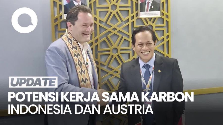 Video Indonesia akan Jalin Kerja Sama Perdagangan Karbon dengan Austria
