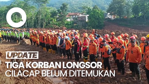 Video: Basarnas Ungkap Kendala Pencarian 3 Korban Terakhir Longsor Cilacap