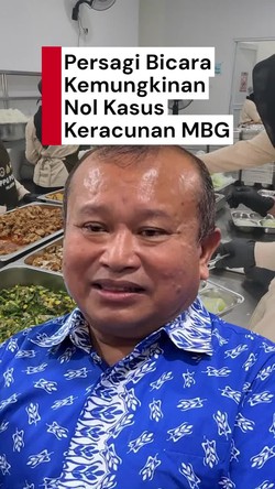 Video: Bisakah Nol Kasus Keracunan MBG? Ini Kata Anggota Persatuan Ahli Gizi