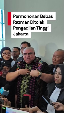Video: Pengadilan Tinggi DKI Jakarta Tolak Permohonan Bebas Razman