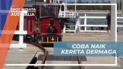 Menyusuri Dermaga dan Naik Kereta di Busselton, Australia 