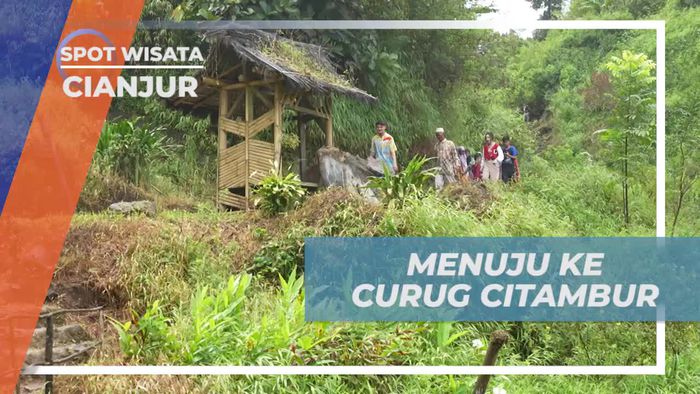 Menelusuri Perjalanan Menuju Curug Citambur di Cianjur dengan Berjalan Kaki Bersama Selebriti  