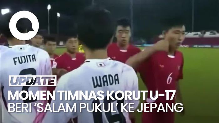 Video: Timnas Korut U-17 Viral Beri Salam Pukul ke Jepang di Piala Dunia