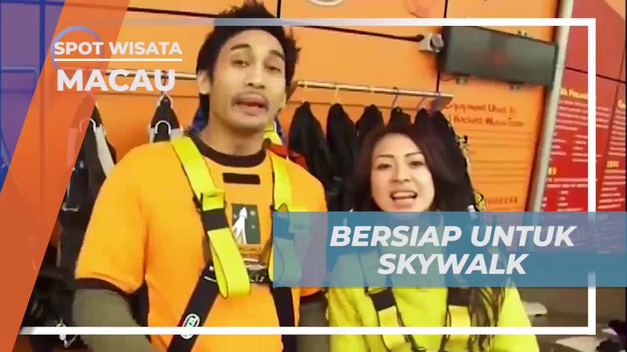 Melakukan Skywalk di Macau Tower dan Menantang Adrenalin di Puncak Macau  