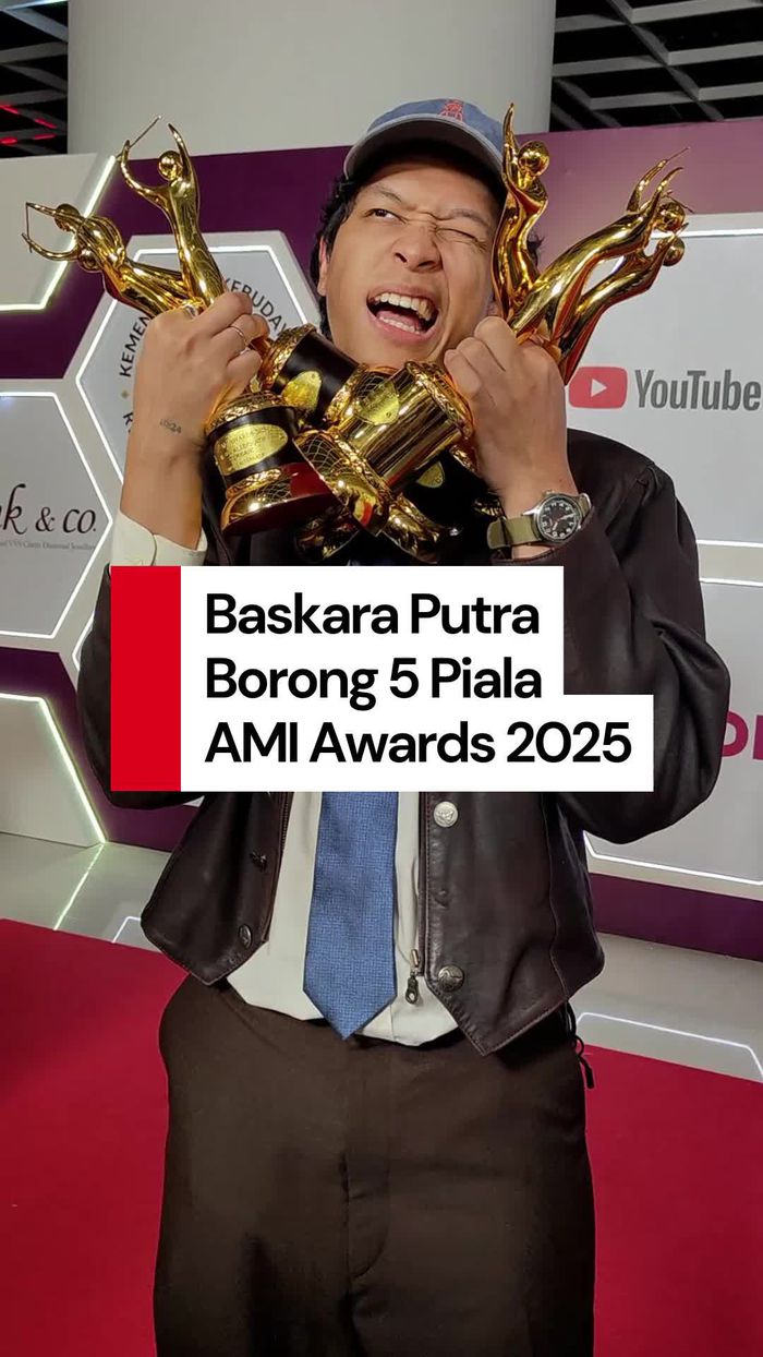 Video Memaknai Kemenangan 5 Piala AMI Awards Menurut Baskara Putra