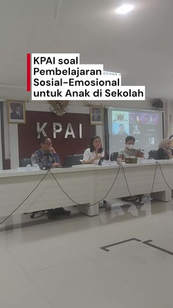 Video: KPAI Tekankan Pentingnya Pembelajaran Sosial-Emosional di Sekolah