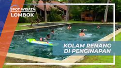 Berenang Rame di Kolam Penginapan Cocotinos Beach di Lombok yang Sejuk dan Menyegarkan  
