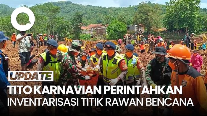 Video: Mendagri Tito Karnavian Tinjau Lokasi Longsor Cilacap