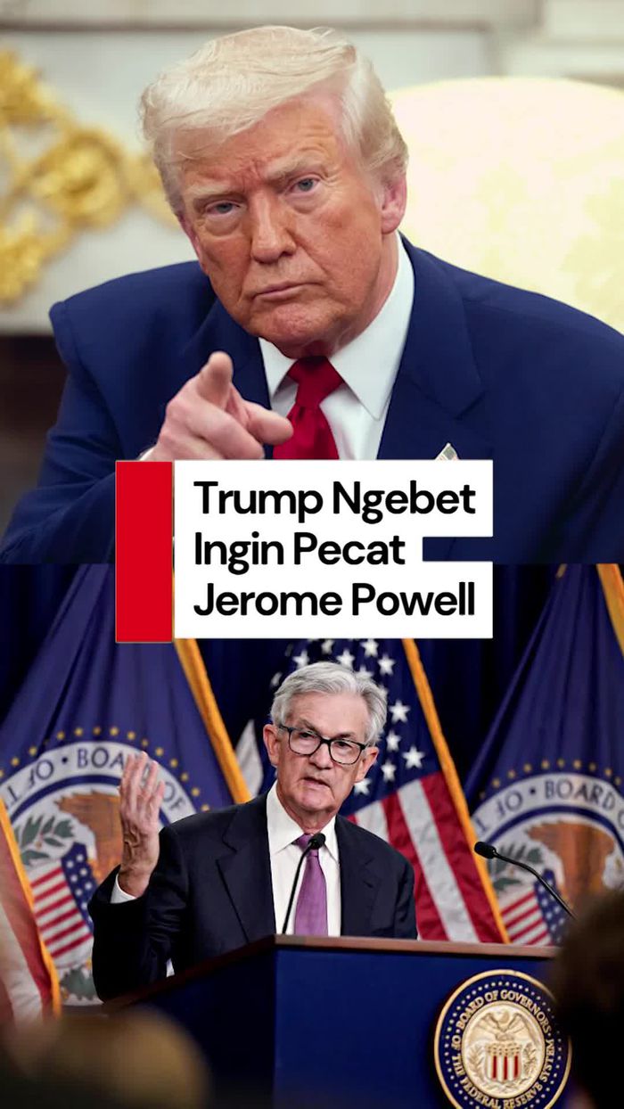 Video: Trump Ancam Pecat Ketua The Fed di Forum Investasi Arab Saudi