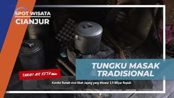 Melihat Tungku Masak Tradisional di Rumah Viral Cianjur yang Menambah Nuansa Sederhana  
