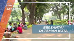 Bersantai dan Menikmati Keindahan Taman Surapati di Jakarta 