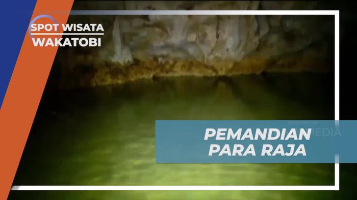 Menyelami Danau Pemandian Para Raja di Goa Kelelawar Wakatobi  