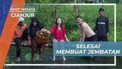 Merayakan Selesainya Membuat Jembatan yang Membanggakan di Cianjur  