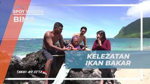 Cicipi Ikan Bakar Lezat di Pantai Rontu Tangga Baru, Bima  