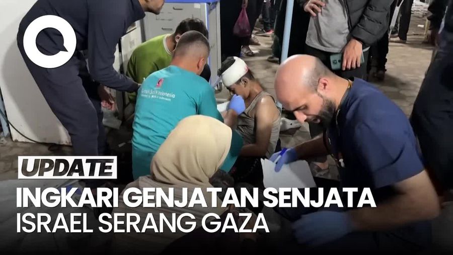 Video: Israel Lancarkan Serangan Udara ke Gaza, 10 Orang Tewas