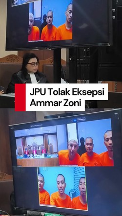 Video: Eksepsi Ammar Zoni Ditolak Jaksa Penuntut Umum
