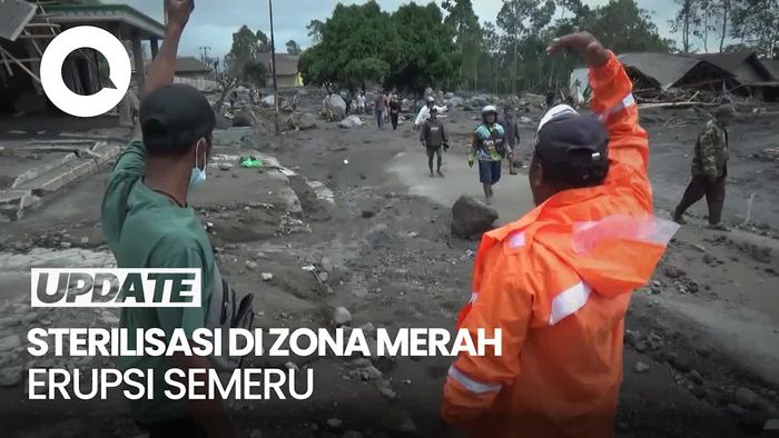 Video: Banjir Lahar Semeru, Warga Diminta Jauhi Zona Merah