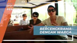 Bercengkrama dan Menikmati Pemandangan Kota dari Ketinggian di Cordes Sur Ciel, Perancis