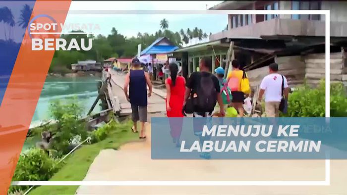Menyusuri Perjalanan ke Labuan Cermin di Berau dengan Menggunakan Perahu yang Menyenangkan  