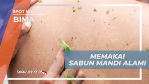 Eksplor Sabun Mandi Alami dari Daun Jambu di Bima  