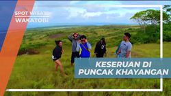 Melakukan Senam Pagi di Puncak Kahyangan Wakatobi  