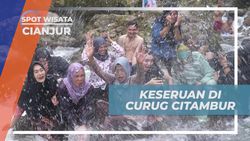Menikmati Keseruan Bermain dan Bersenang-senang di Curug Citambur, Cianjur  
