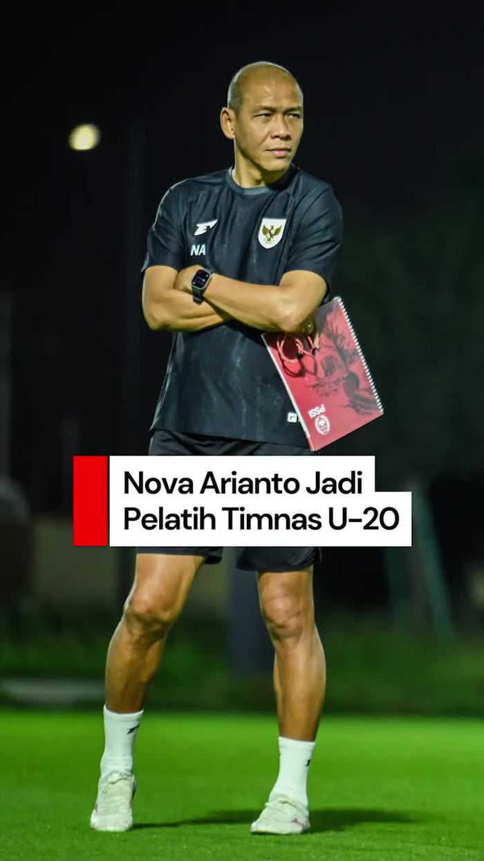 Video: PSSI Tunjuk Nova Arianto Jadi Pelatih Timnas Indonesia U-20