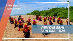 Menonton Tarian Eja-Eja untuk Menyambut Prajurit di Pulau Tomia, Wakatobi  
