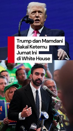 Video: Menanti Pertemuan Pertama Trump dan Mamdani di White House