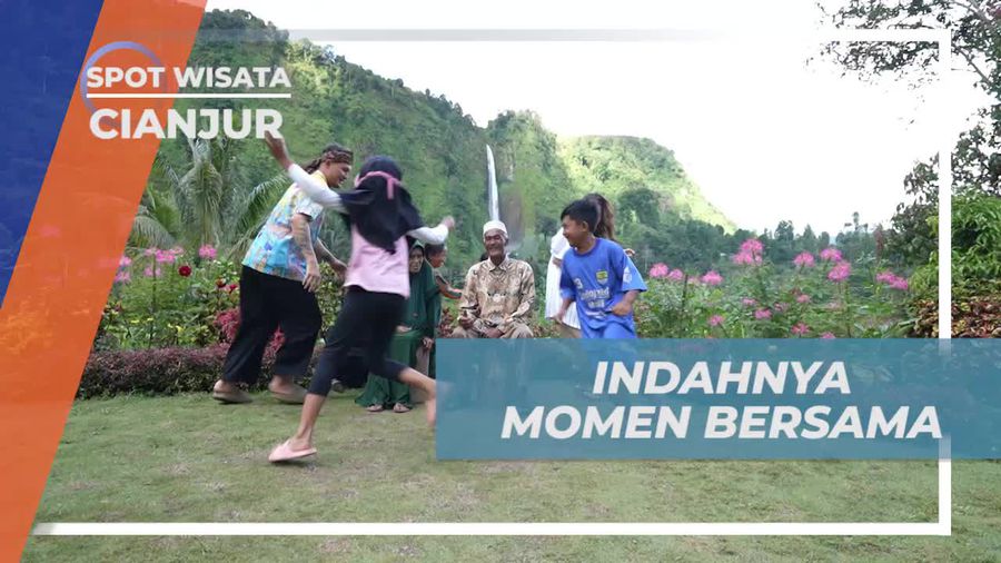 Menghabiskan Waktu Bersama dengan Anak-Anak di Rumah Viral Cianjur yang Indah  