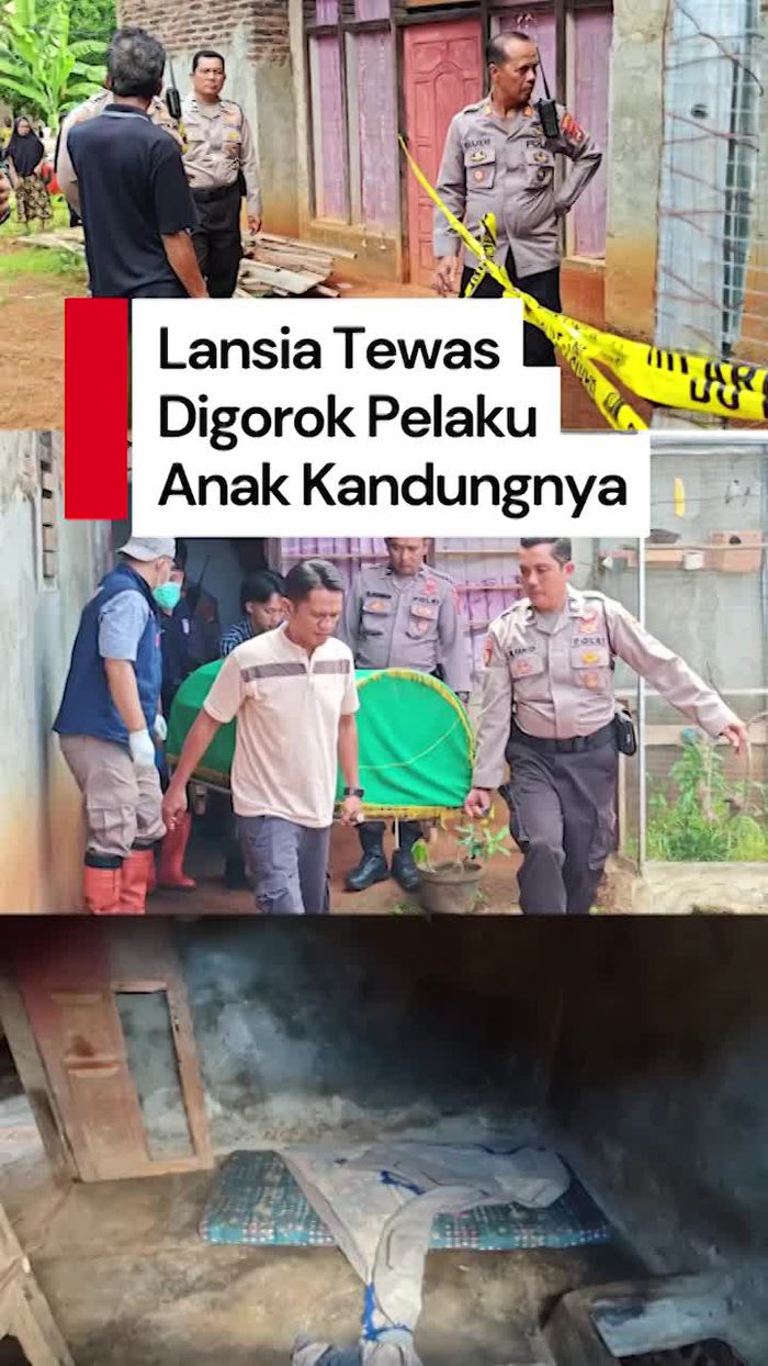 Video: Lansia di Lampung Tewas Digorok Anaknya Sendiri, Leher Nyaris Putus