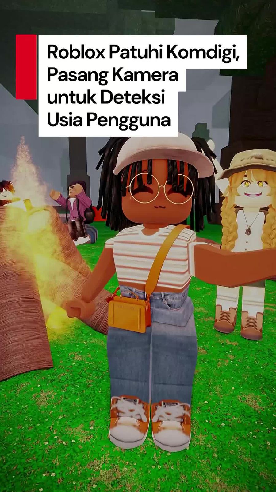 Video: Roblox Pasang Kamera untuk Deteksi Usia Pengguna Sesuai Aturan Komdigi