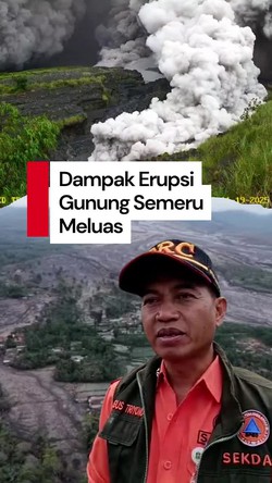 Video: Melihat Dampak Erupsi Gunung Semeru yang Kian Meluas