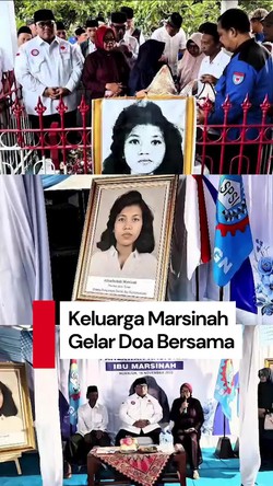  Video: Marsinah Jadi Pahlawan, Keluarga di Nganjuk Gelar Doa Bersama