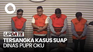 Video KPK Tahan 4 Tersangka Korupsi Suap Dinas PUPR di Kabupaten OKU