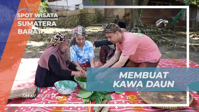 Pelajari Cara Membuat Kawa Daun dari Sumatera Barat